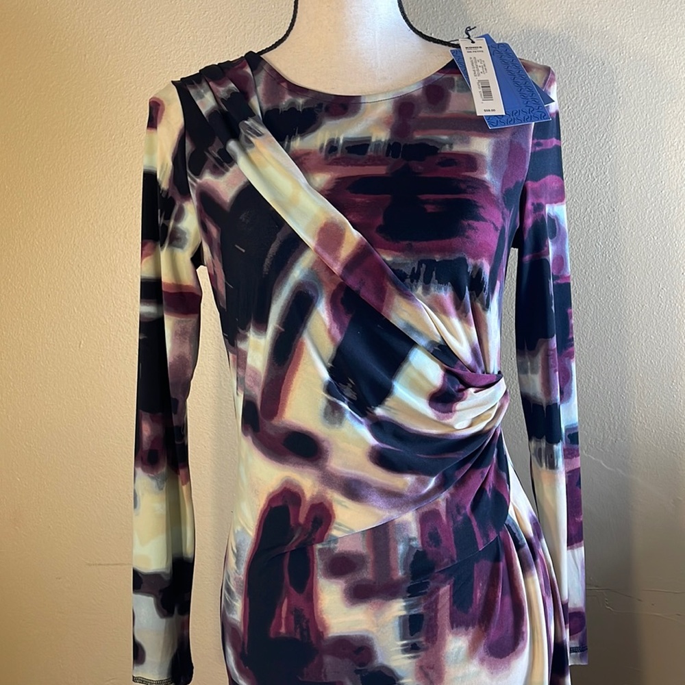 Simply vera long sleeve small petite dress